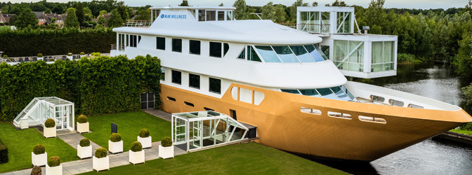 wellnessboot in mill
